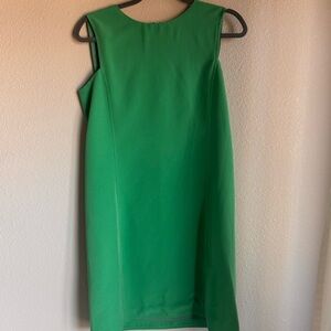 Green business casual LandsEnd green dress size 8